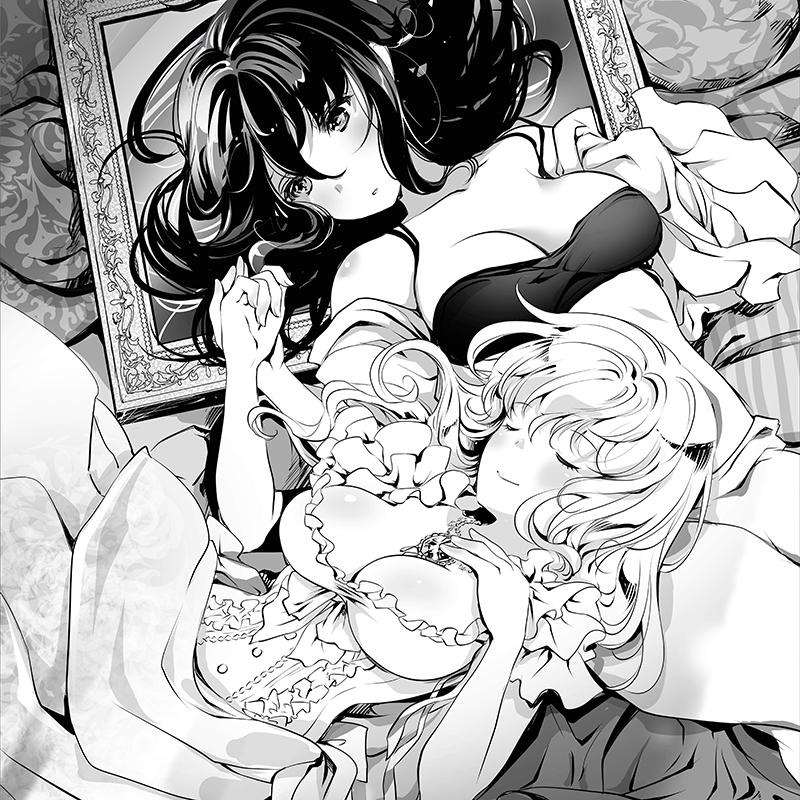 宣教師ゴンドルフ　イラスト　オリジナル・白黒　モノクローム3