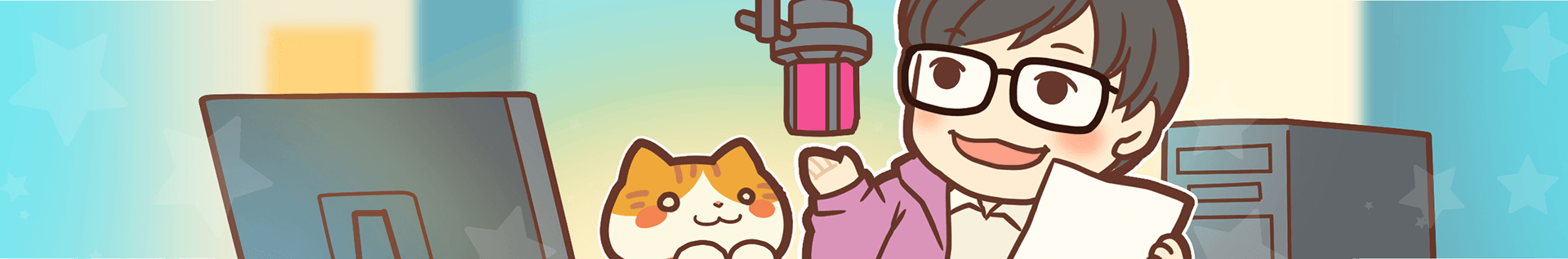 つるはげ放送局（個人動画配信者 チャンネルヘッダー